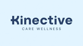 Kinective Care Wellness logo with a light blue background.